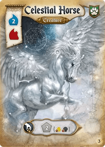 Celestial Horse Res Arcana Artifact Card