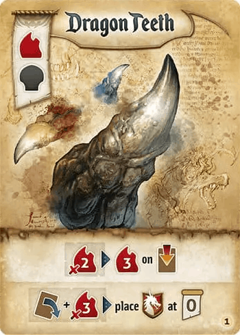 Dragon Teeth Res Arcana Artifact Card