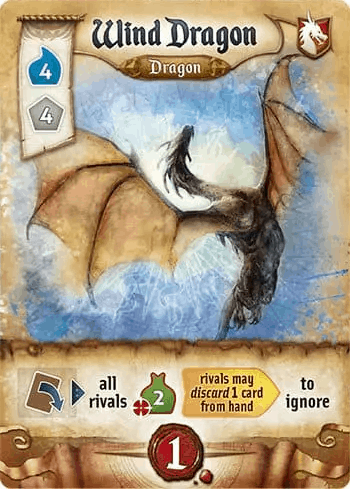 Wind Dragon Res Arcana Artifact Card